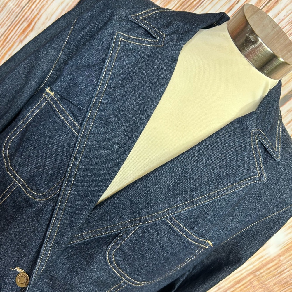 Apostrophe Stretch Jean Jacket - image 2